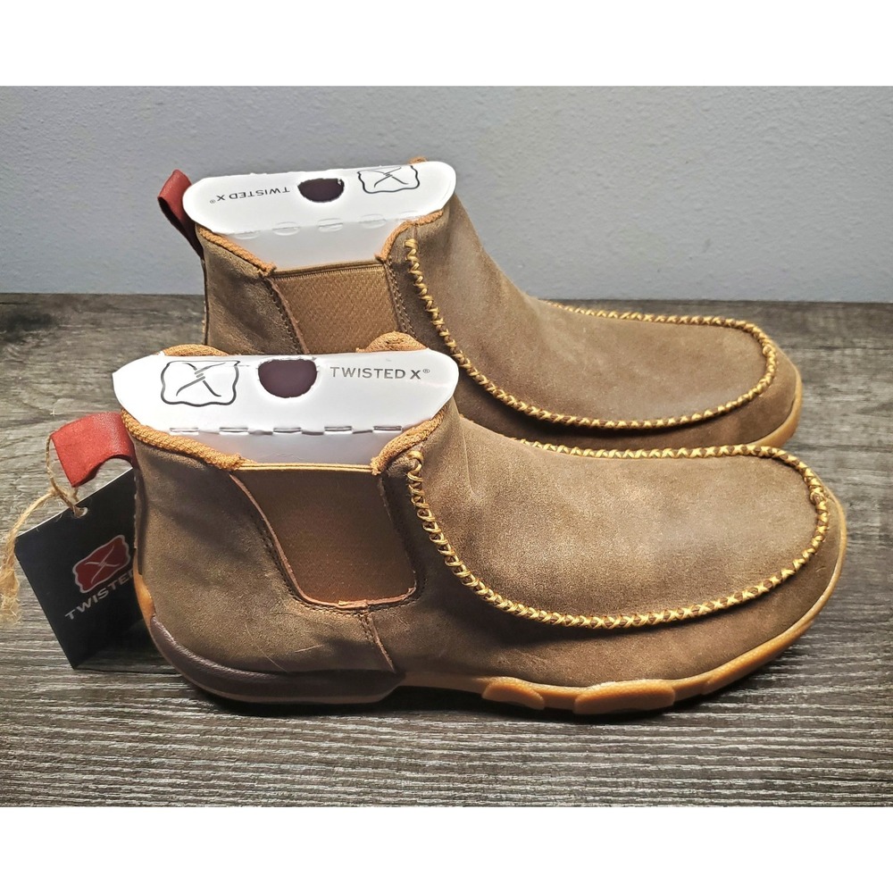 Twisted X Men's Brown Chukka Boots - Picture 8 of 10